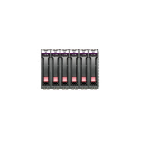 HPE Midline - HDD - 8 TB - hot swap - 3.5" LFF - SAS 12Gb/s - 7200 rpm (pacchetto di 6) - per Modular Smart Array 2060 10GbE iSCSI LFF Storage, 2060 12Gb SAS LFF Storage, 2060 16Gb Fibre Channel LFF Storage, 2060 SAS 12G 2U 12-disk LFF Drive Enclosure, 20